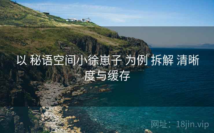 以 秘语空间小徐崽子 为例 拆解 清晰度与缓存