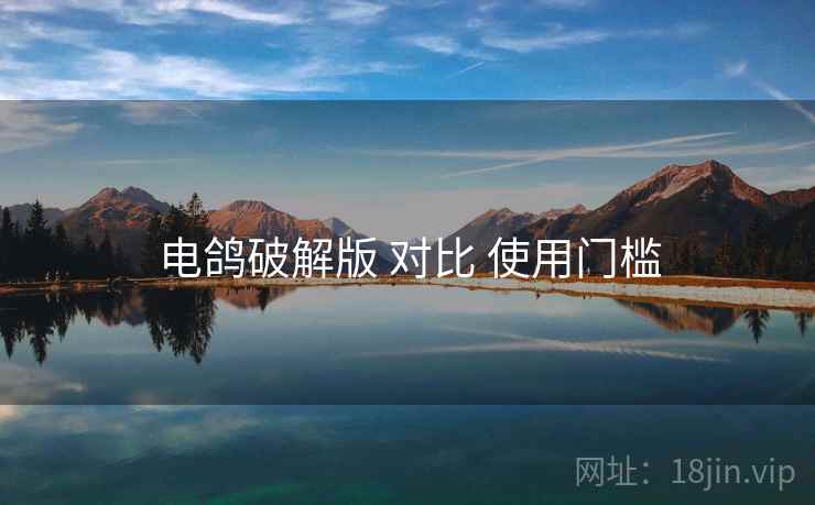 电鸽破解版 对比 使用门槛